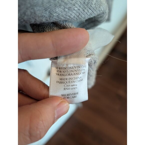 Y2K Costa Blanca grey and jeweled cardigan size M - Picture 5 of 5